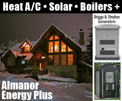 Almanor Energy Plus Heating, A/C, Solar, Generators, Boilers