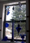 The bathroom window