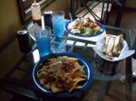 Chicken Nachos, Rolled Tacos and Taco Salad