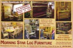 Morning Star Log Furniture
