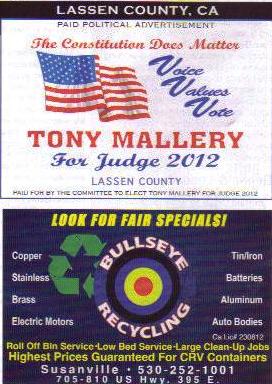 Tony Mallery Tony Mallery for Judge 2012