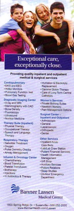 Banner Lassen Medical Banner Lassen Medical