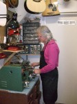 Ken Donnell in the workshop