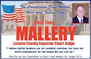 Tony Mallery for Judge 2012