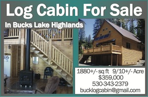 Bucks Lake Cabin Rental