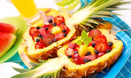 Fruit Salad Pineapple Bowls