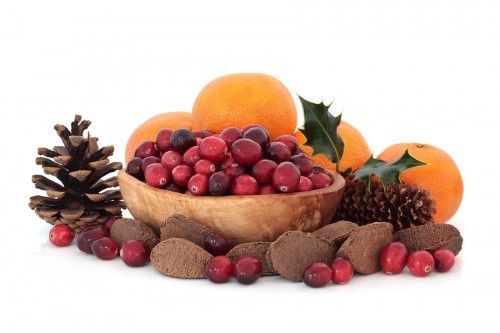 Deck the Fruit with Nuts and Pine Cones!