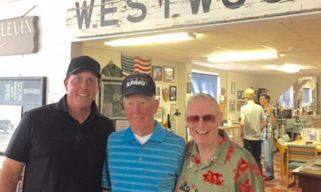 Pro Golfer Visits Westwood