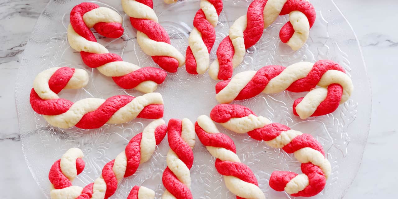 Anna’s Candy Cane Cookies