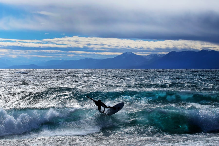 Chasing Waves At Lake Tahoe